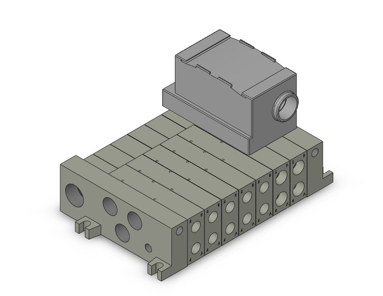 SMC VV5Q41-0702T0 Vv5Q Manifold