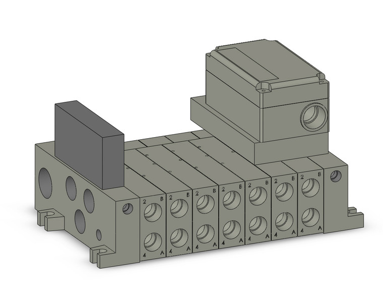 SMC VV5Q41-0703SQ-SDW Vv5Q Manifold