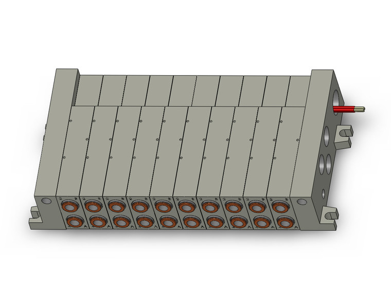 SMC VV5Q41-10N11TLU2-W Vv5Q Manifold