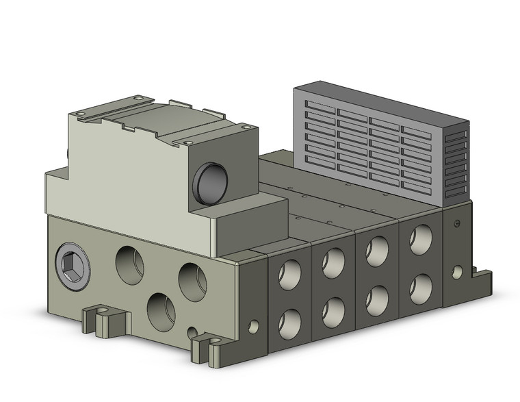 SMC VV5Q51-0404TTD-SU 4/5 Port Solenoid Valve