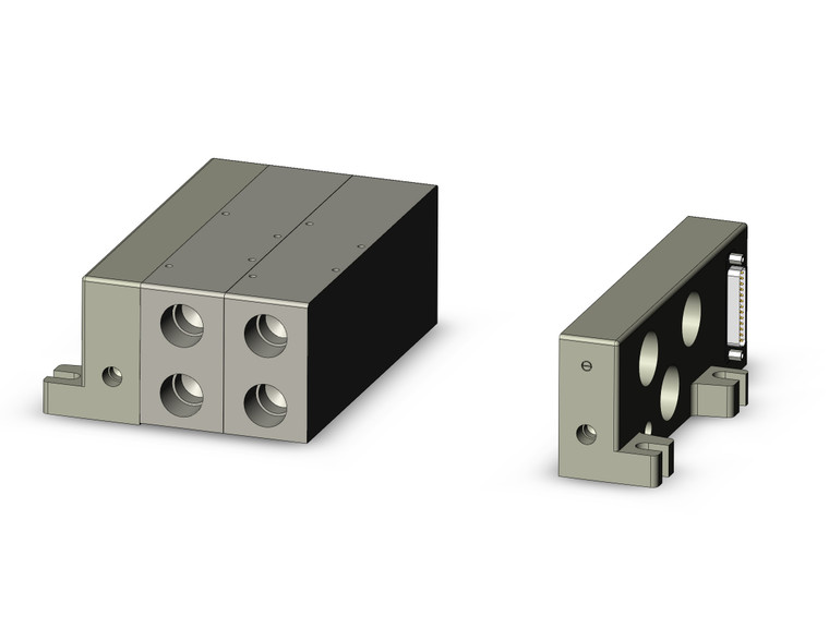 SMC VV5Q51-0504TFU0 Mfld, Plug-In, Vq5000