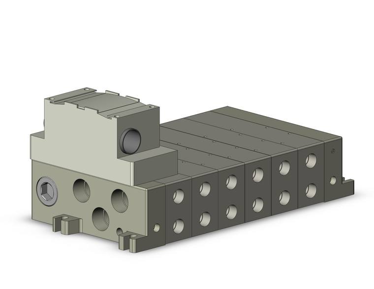 SMC VV5Q51-0603TD 4/5 Port Solenoid Valve