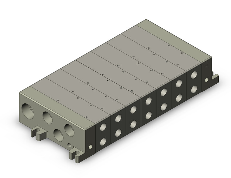 SMC VV5Q51-0703T1-CU2 Mfld, Plug-In, Vq5000