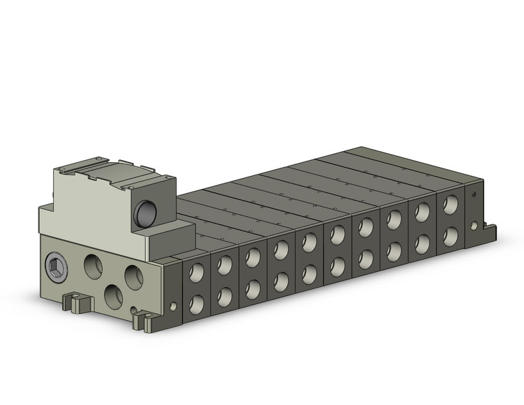 SMC VV5Q51-1004TD-W Vv5Q Manifold