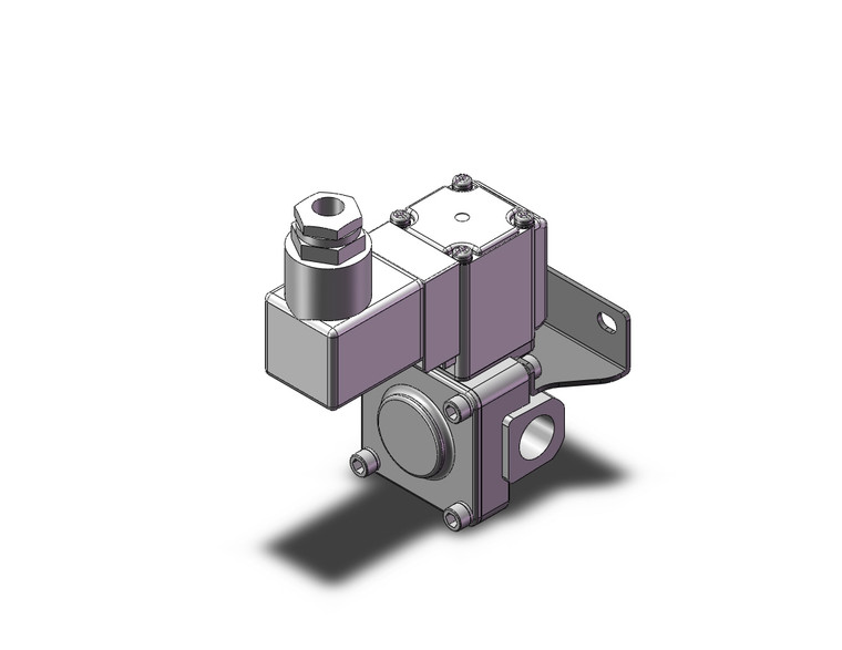 SMC VXD230AJBXB Pilot Op 2 Port Solenoid Valve (N.C.)