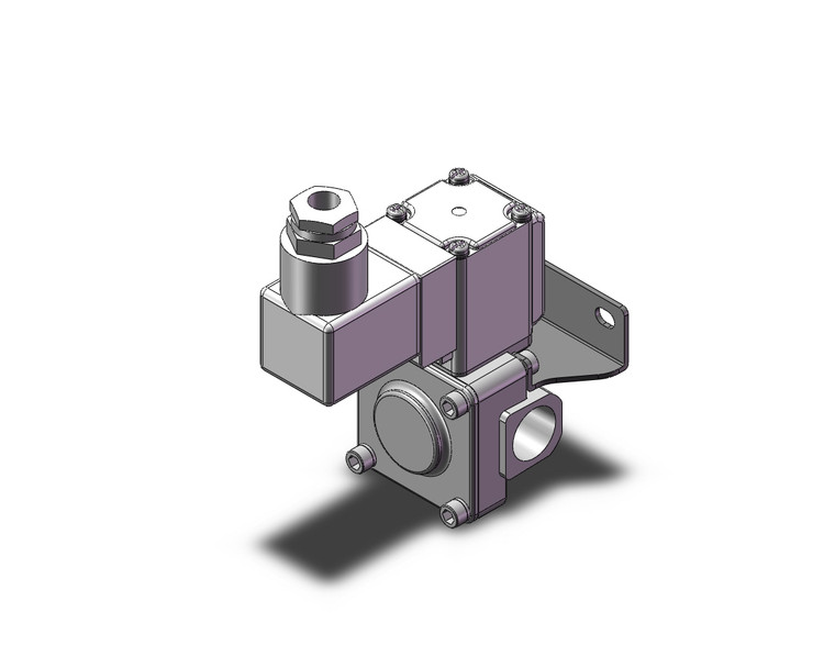SMC VXD230BGXB Pilot Op 2 Port Solenoid Valve (N.C.)