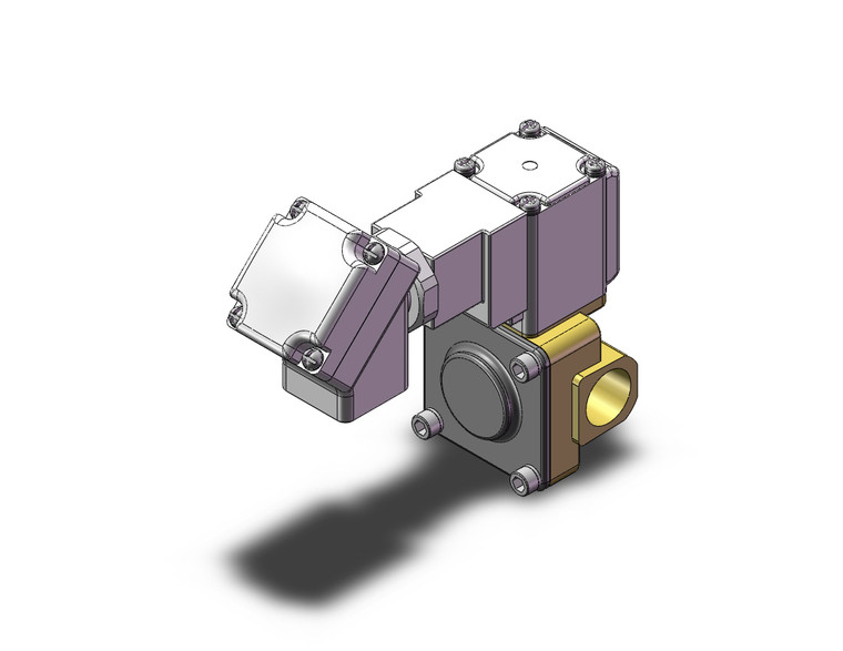 SMC VXD232BZ2K Pilot Op 2 Port Solenoid Valve (N.C.)