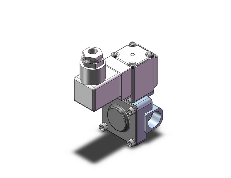 SMC VXD232EJG Pilot Op 2 Port Solenoid Valve (N.C.)