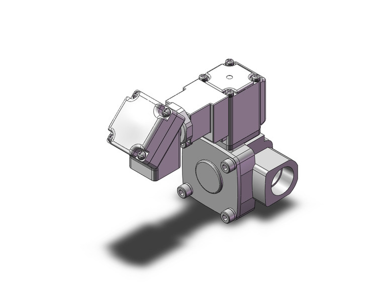 SMC VXD240HZ2K Pilot Op 2 Port Solenoid Valve (N.C.)