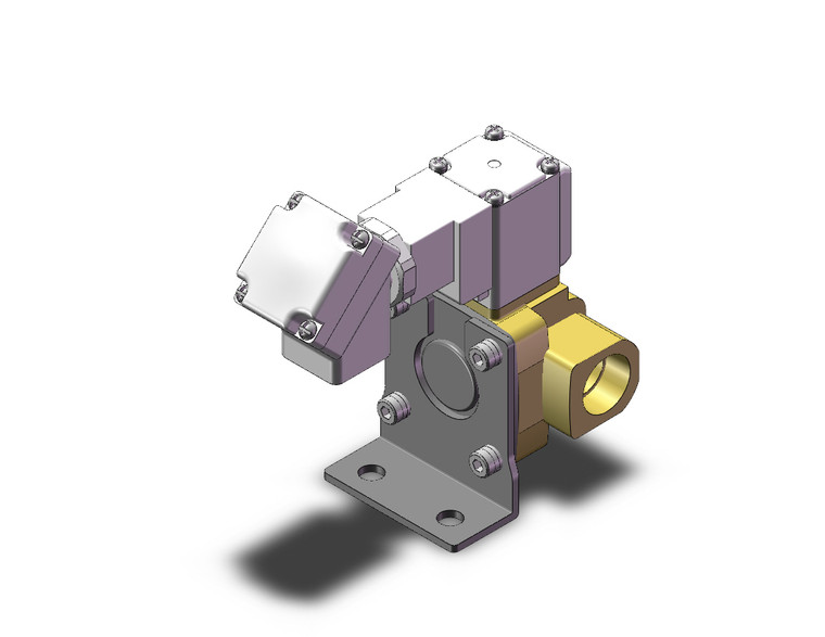 SMC VXD242HZ2KXB Pilot Op 2 Port Solenoid Valve (N.C.)