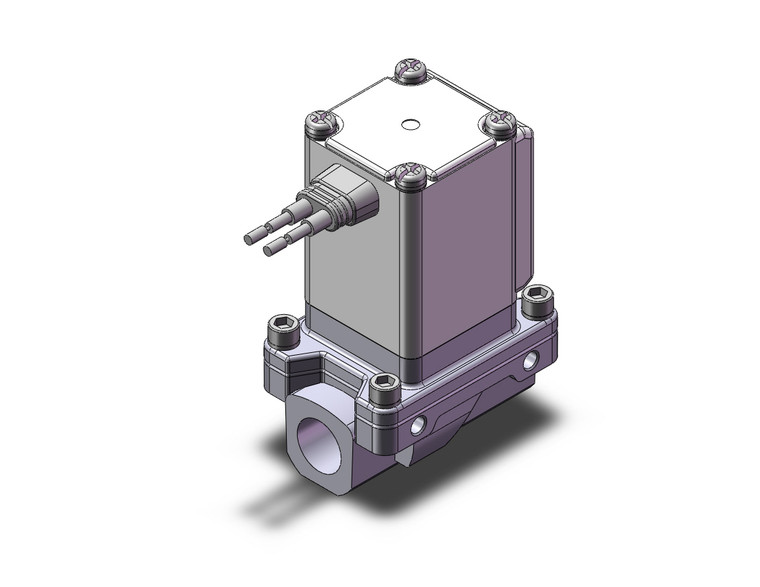 SMC VXZ232CAB Pilot Op 2 Port Solenoid Valve, (N.C.)