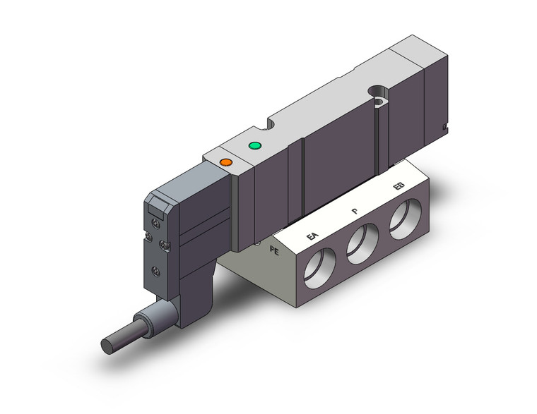 SMC 10-SV2300-5W7U-02N Valve, Dbl Sol
