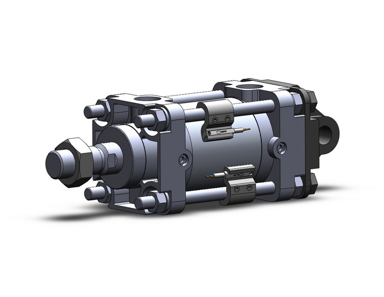 SMC CDA2C50-25Z-M9BWL Air Cylinder, Tie Rod