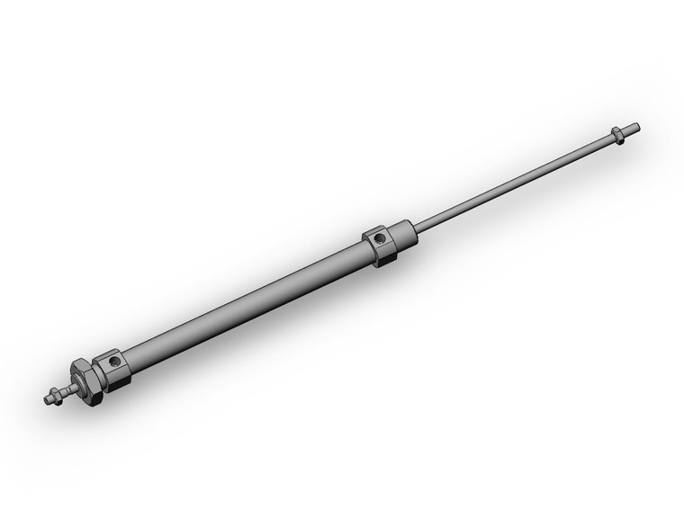 SMC C85WE10-100 Cylinder, Iso, Dbl Acting