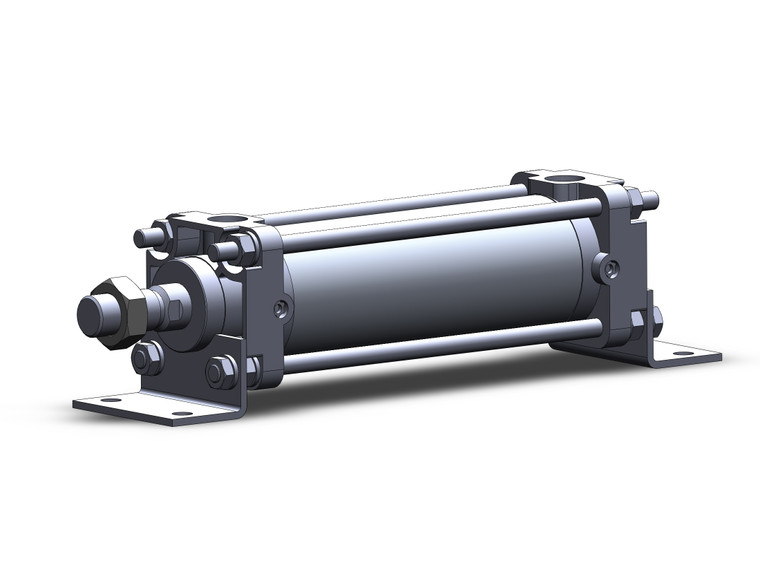 SMC CDA2YL50TN-125Z Air Cylinder, Tie Rod