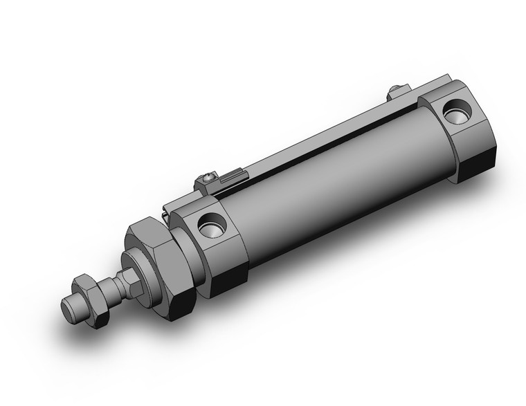 SMC CD85KF25-50-A Cylinder, Iso, Dbl Acting