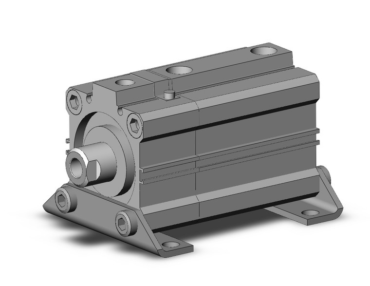 SMC CLQL50-45D-F Cyl, Compact With Lock