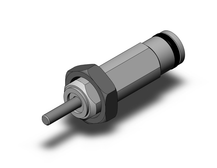 SMC CJPS4-10-B Pin Cylinder, Sgl Acting, Spring Return