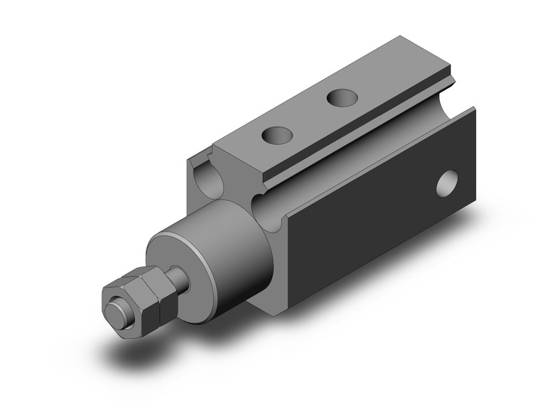 SMC CJP2D6-5D Pin Cylinder, Double Acting, Sgl Rod