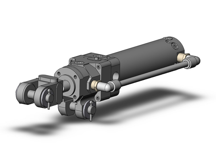 SMC CLK2GA40-100Y-F2 Clamp Cylinder With Lock