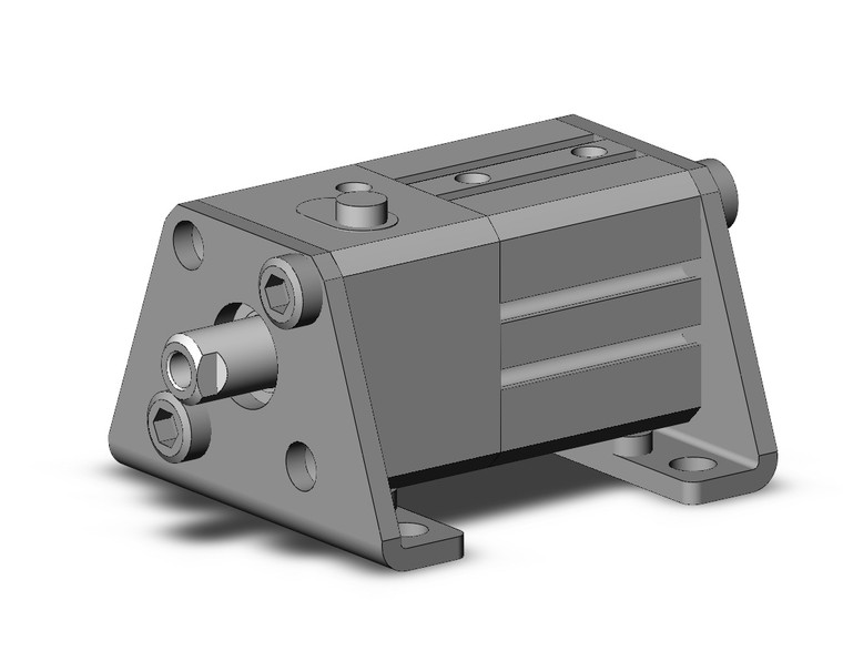 SMC CLQL20-15D-B Cyl, Compact With Lock