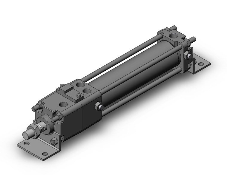 SMC CLA2L40-150N-D Fine Lock Cylinder