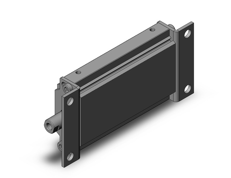 SMC CQUM40-75 Cyl, Compact, Plate Type