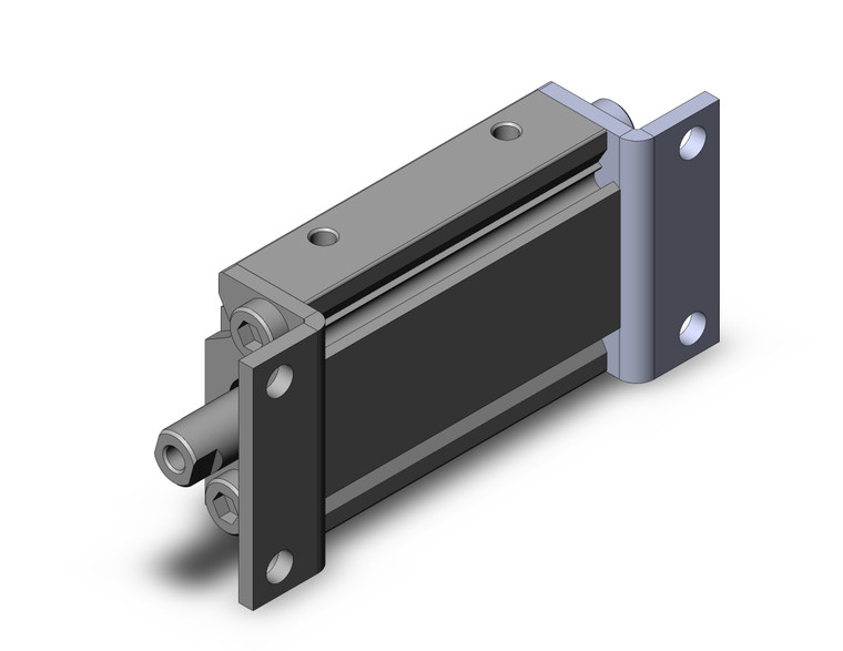 SMC CQUM20-25 Cyl, Compact, Plate Type