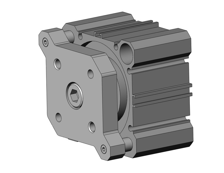 SMC CQMB63TN-10 Compact Guide Rod Cylinder, Cqm