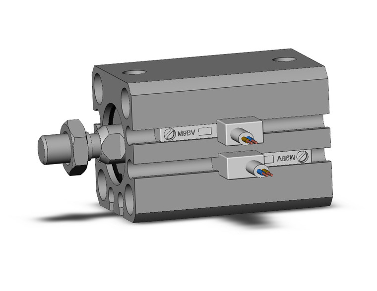 SMC CDQSB16-20DCM-M9BVL Cylinder, Compact