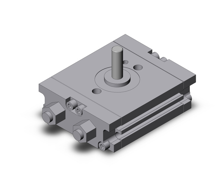 SMC CDRQ2XBS15-90 Compact Rotary Actuator, Low Speed