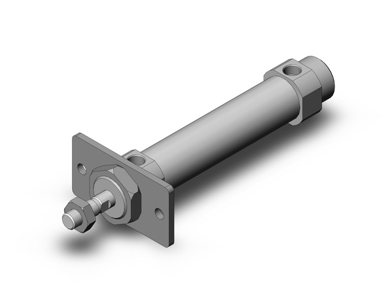 SMC CM2F25-75Z Round Body Cylinder