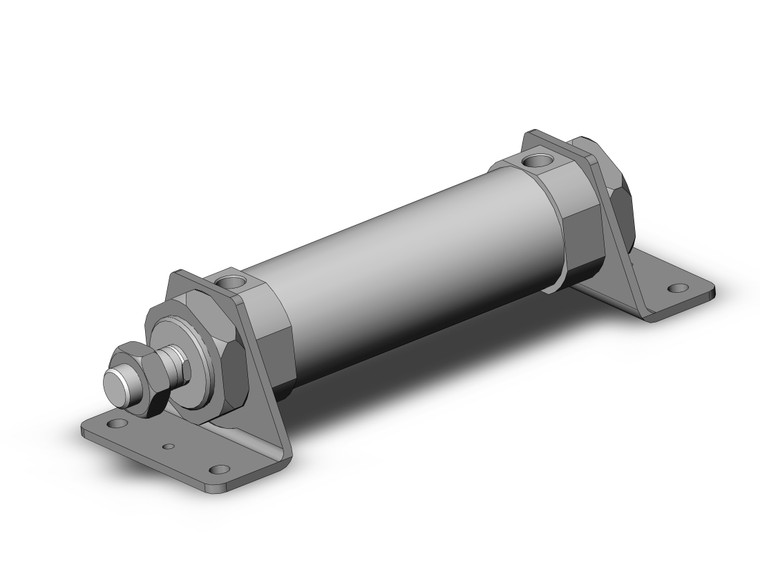 SMC CM3L40-75 Cylinder, Air, Short Type