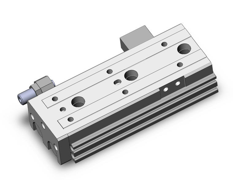 SMC MXQR8-40AS Cyl, Air Slide Table, Reversible Type