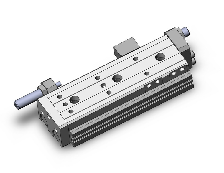 SMC MXQR16-75BSAT Cyl, Air Slide Table, Reversible Type