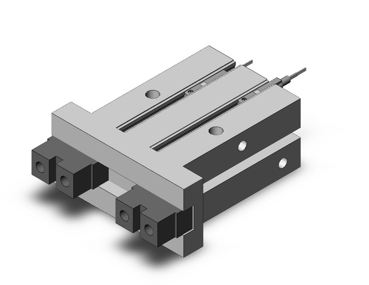 SMC MHZL2-25D3-M9BW Gripper, Mhz, Parallel Style Air Gripper