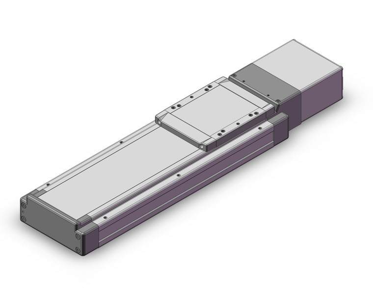 SMC LEJS63S7A-300-S2B1 Hi Rigidity Rodless Slider, Ball Screw