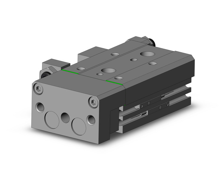 SMC 13-MXS12-20A-M9PZ Cyl, Air Slide Table