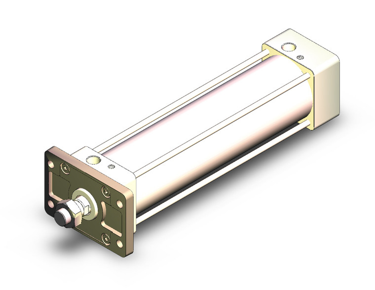 SMC MBBF100-350-HN Tie Rod Cylinder
