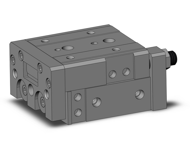 SMC MXS25L-20AT Cyl, Air Slide Table, Symmetric Type