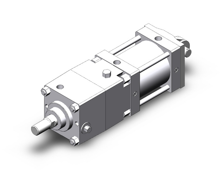SMC CNSC125-100-D Power Lock Cylinder