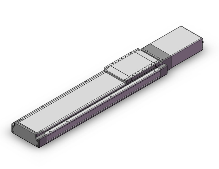 SMC LEJS40S6B-400B Hi Rigidity Rodless Slider, Ball Screw