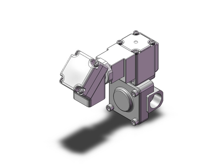 SMC VXD230BZ2KB Pilot Op 2 Port Solenoid Valve (N.C.)