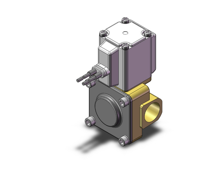 SMC VXD232BC Pilot Op 2 Port Solenoid Valve (N.C.)
