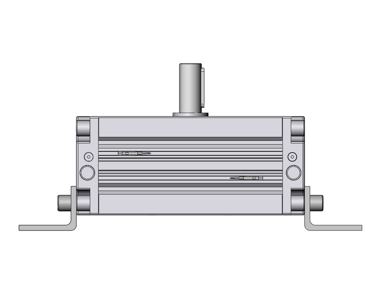 SMC CDRA1LS100TN-90CZ-A93L Actuator, Rotary, Rack & Pinion Type