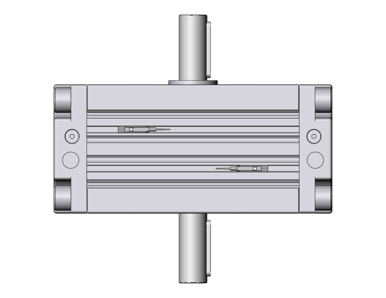 SMC CDRA1BY80TF-90CZ-M9P Actuator, Rotary, Rack & Pinion Type