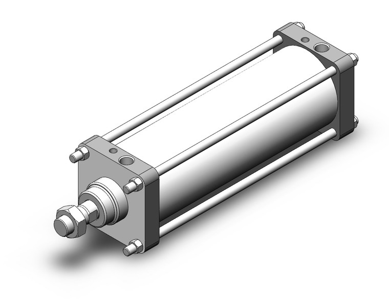 SMC CDS2D125TF-350 Cylinder, Tie Rod, Cs2