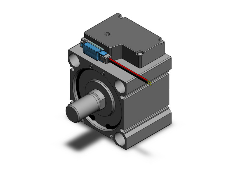 SMC CVQB63-20M-5MPN Compact Cylinder With Solenoid Valve