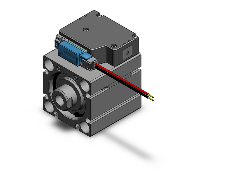 SMC CVQB32-15-M9NWLS-5MZP Compact Cylinder With Solenoid Valve