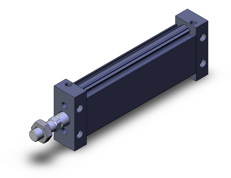 SMC MUB25-100DMZ Cyl, Compact, Plate